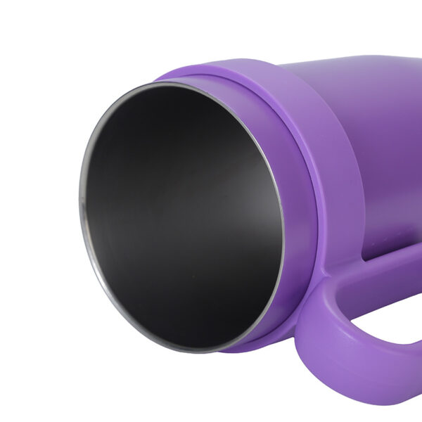 2-in-1 Insulated Stainless Steel Tumbler with Handle and Straw