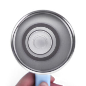 Insulated Stainless Steel Tumbler with Straw and Carry Handle - Image 4