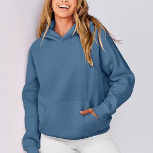 Women Oversized Fleece Long Sleeve Pullover Sweatshirt - Image 2