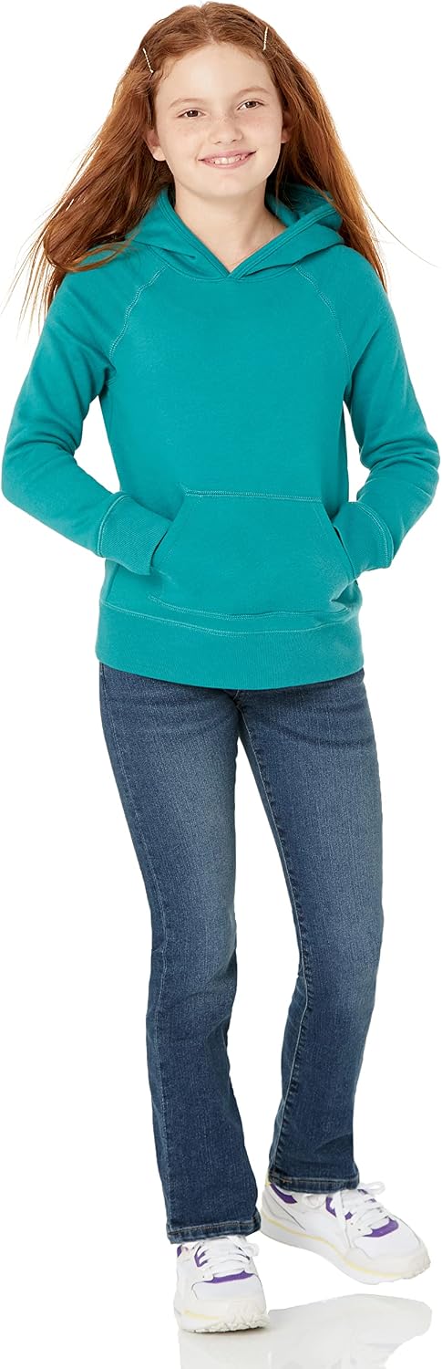 Girls Toddler Pullover Hoodie Soft Brushed Fleece Sweatshirt